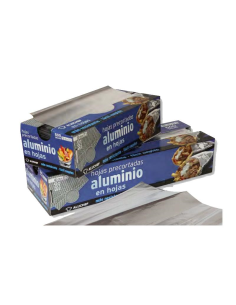 Aluminio precortado 30cm (500 hojas)