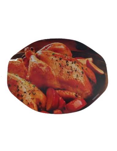Tapa Pollo Ovalado 2500 Microperforada ( 6 x 100 )