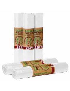 B.Basura 40x50 Blanca 10 Lt. G.60 (caja 36 rollos de 30uds)