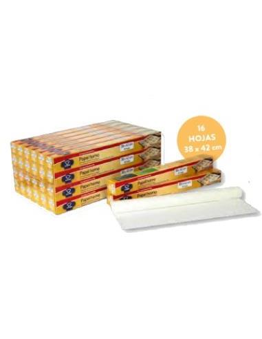 Bobina Papel Horno Doméstico ALUCHEF 16 Hojas 24ud