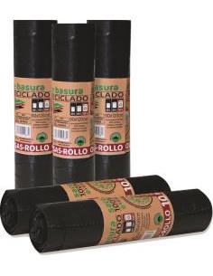 B.Basura 90x120 Negra 120 Lt. G.140 (caja 9 rollos de 10 uds)