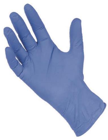 Guantes de Nitrilo Azul sin polvo Talla M